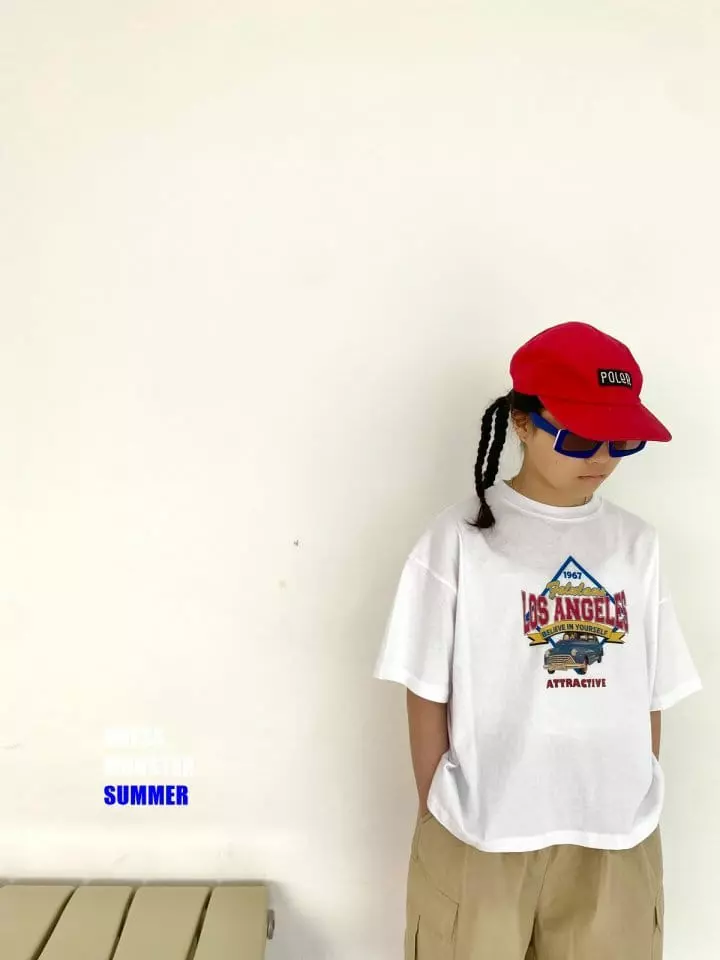 Dress Monster - Korean Junior Fashion - #prettylittlegirls - Vintage Car Tee - 7