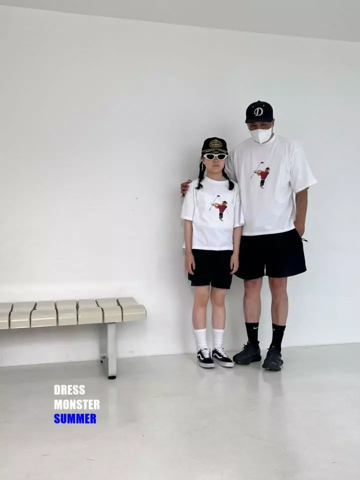 Dress Monster - Korean Women Fashion - #momslook - Vintage Golf Tee Mom - 2