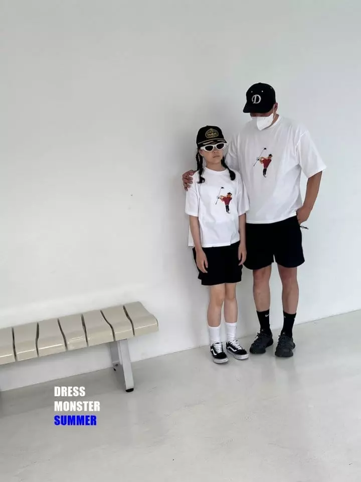 Dress Monster - Korean Women Fashion - #momslook - Vintage Golf Tee Mom - 6
