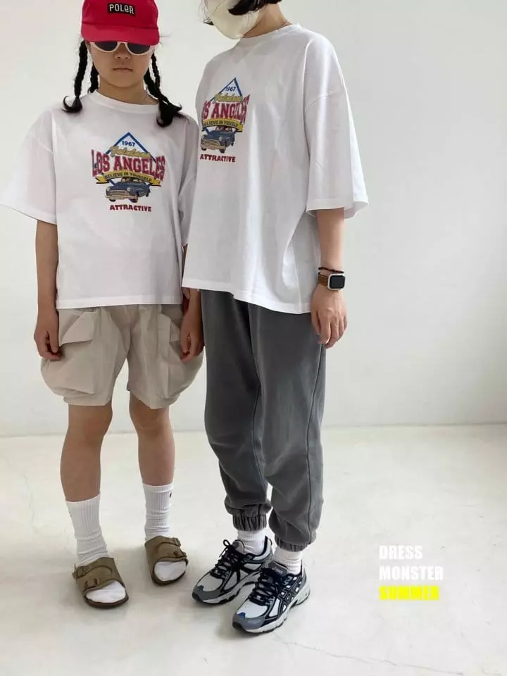 Dress Monster - Korean Women Fashion - #momslook - Vintage Car Tee Mom - 2