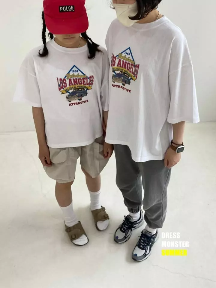 Dress Monster - Korean Women Fashion - #womensfashion - Vintage Car Tee Mom - 4