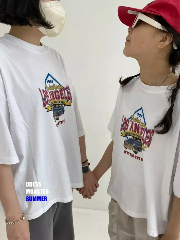 Dress Monster - Korean Women Fashion - #vintageinspired - Vintage Car Tee Mom - 12
