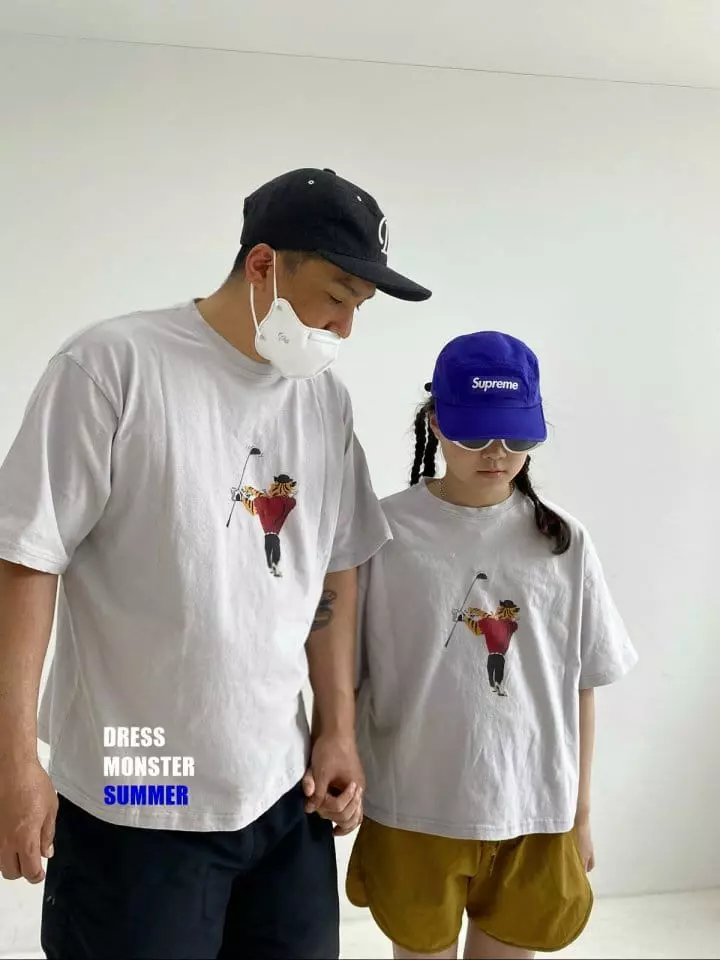 Dress Monster - Korean Women Fashion - #womensfashion - Vintage Golf Tee Mom