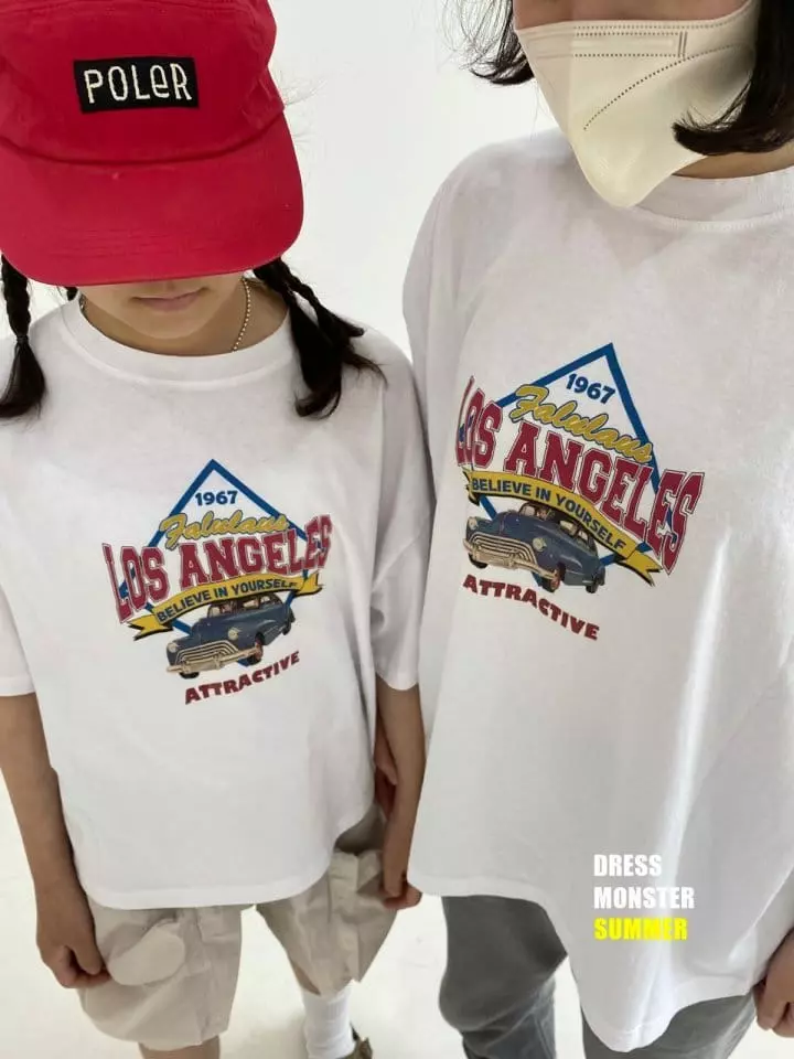 Dress Monster - Korean Women Fashion - #womensfashion - Vintage Car Tee Mom - 3