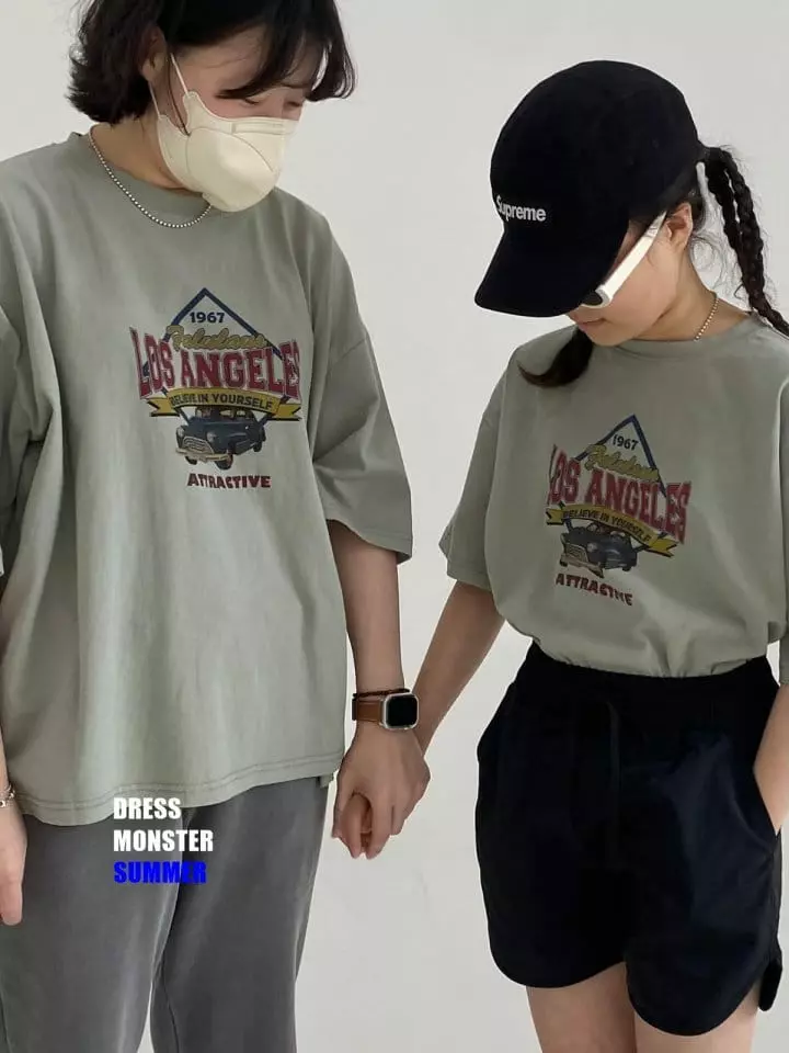Dress Monster - Korean Women Fashion - #womensfashion - Vintage Car Tee Mom - 5
