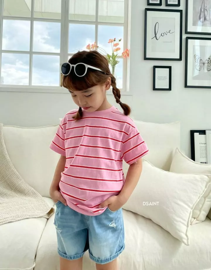 Dsaint - Korean Children Fashion - #childofig - Half Open Jeans - 7