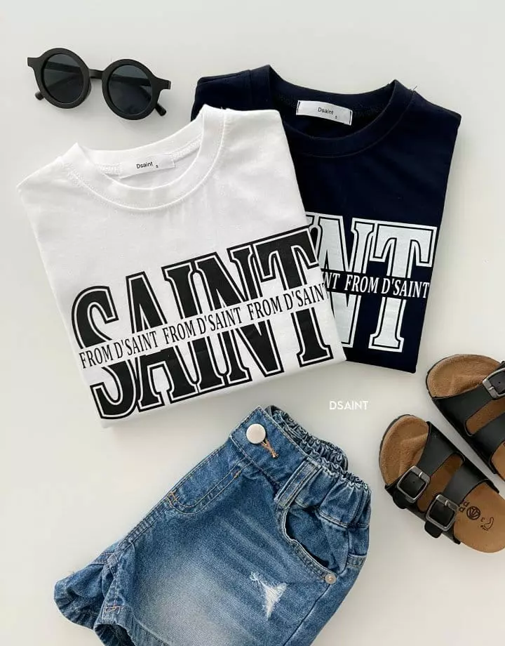 Dsaint - Korean Children Fashion - #designkidswear - From Saint Tee - 8