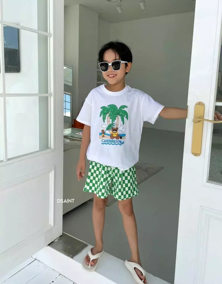 Dsaint - Korean Children Fashion - #designkidswear - Palm Bear Tee - 8