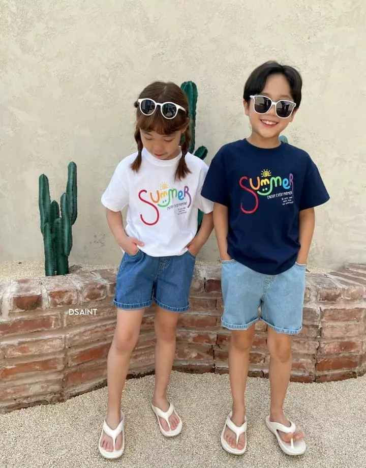 Dsaint - Korean Children Fashion - #discoveringself - Summer Tee - 2