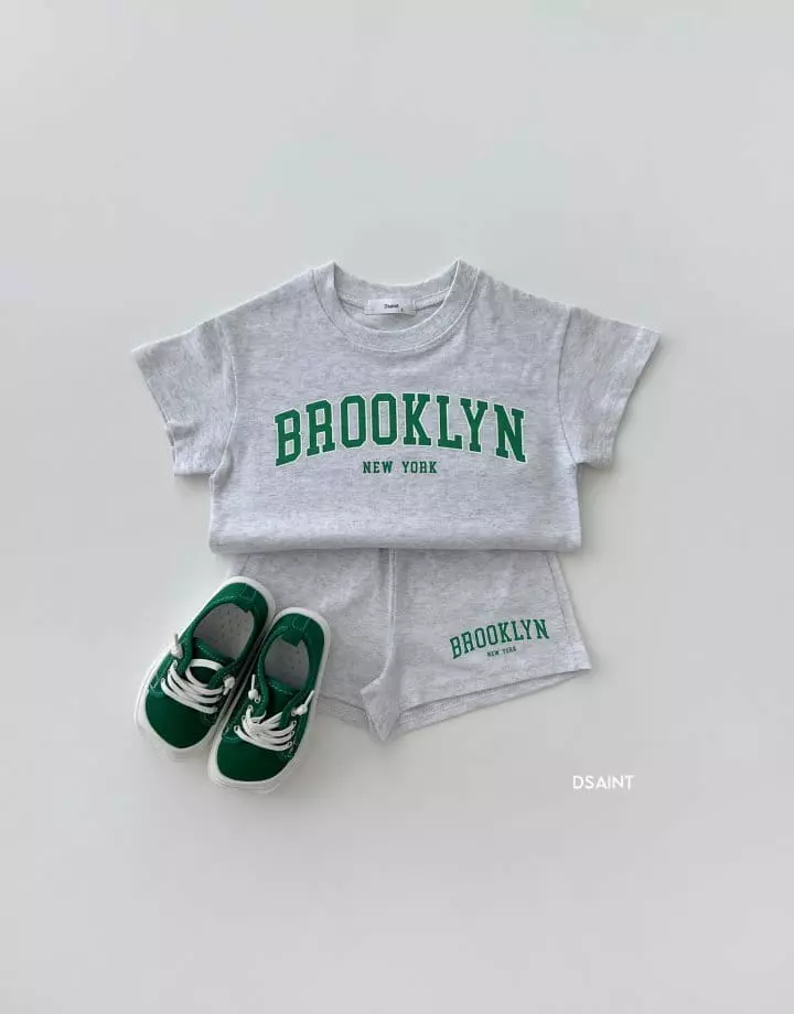 Dsaint - Korean Children Fashion - #fashionkids - Brock Top Bottom Set - 11
