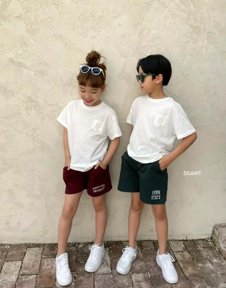 Dsaint - Korean Children Fashion - #fashionkids - Slav Pocket Tee - 6
