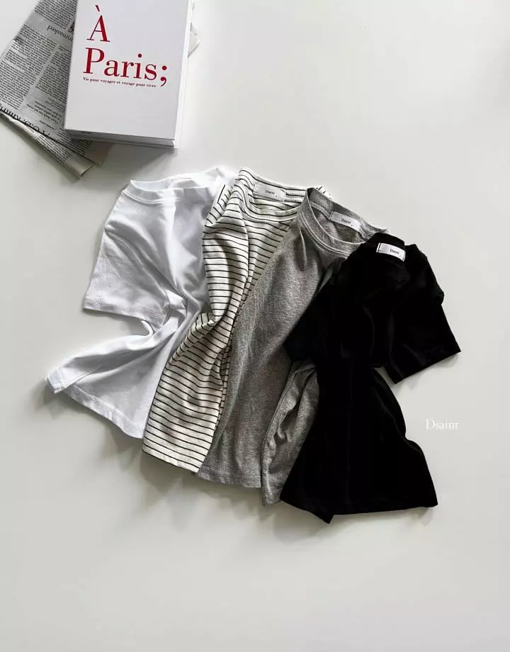 Dsaint - Korean Children Fashion - #fashionkids - Basic Inner Tee