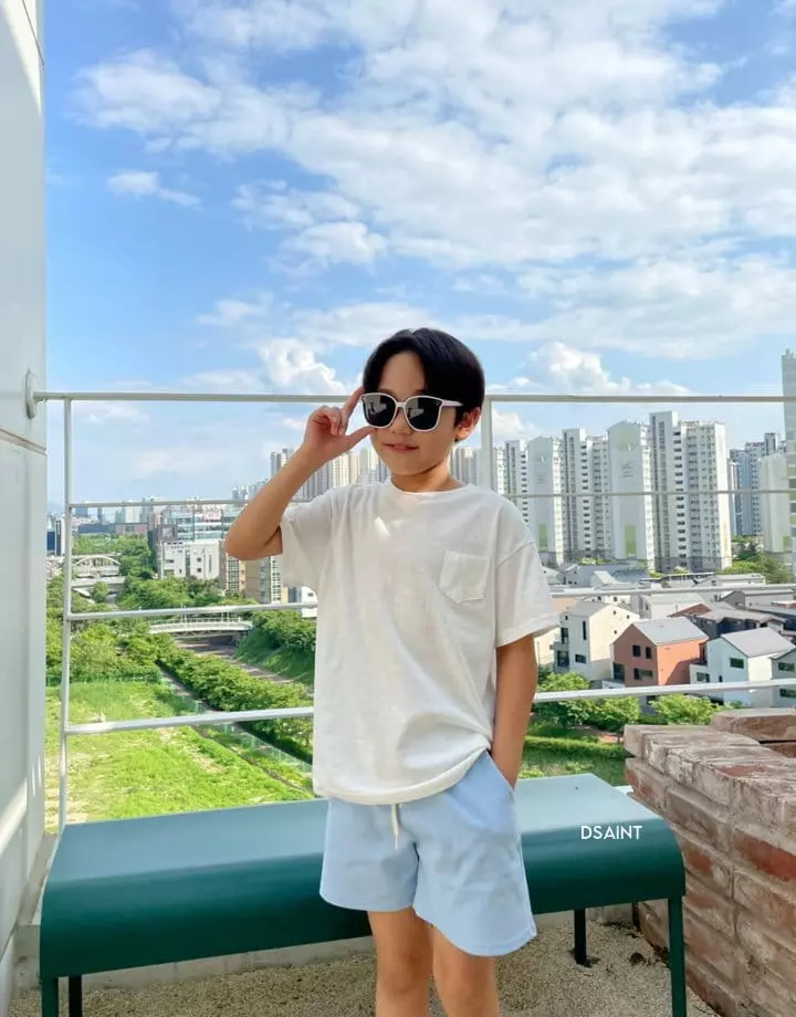 Dsaint - Korean Children Fashion - #kidsshorts - Slav Pocket Tee - 7