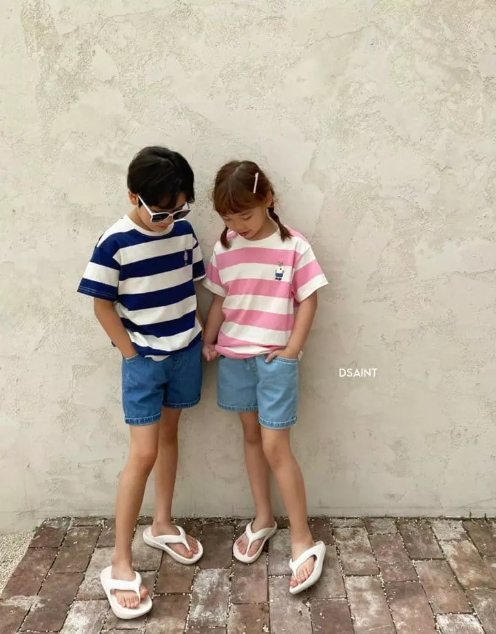 Dsaint - Korean Children Fashion - #kidzfashiontrend - Denggang Bear Tee - 6