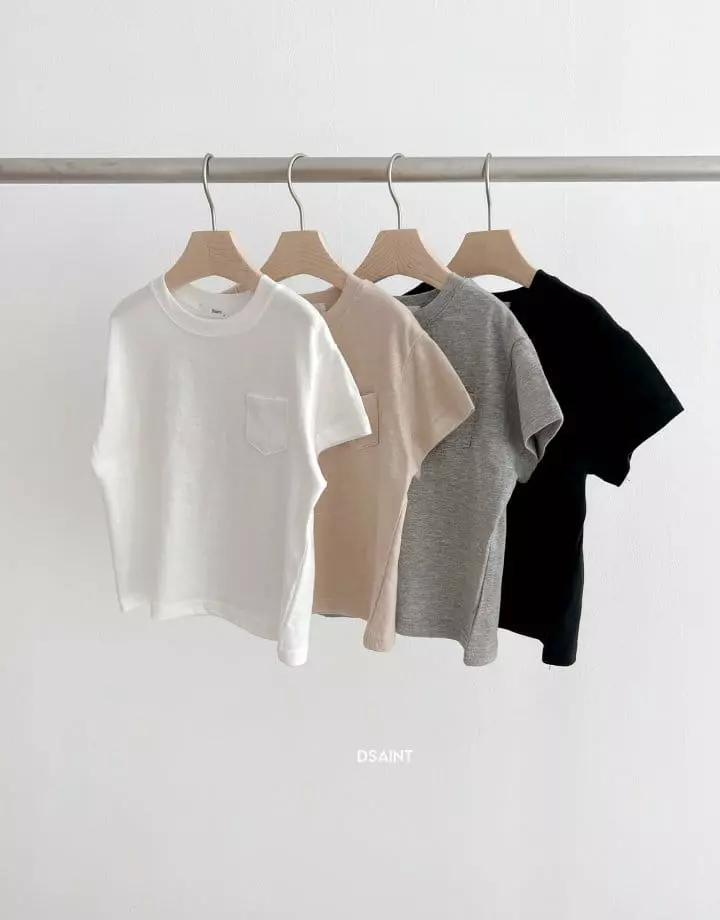 Dsaint - Korean Children Fashion - #littlefashionista - Slav Pocket Tee - 11