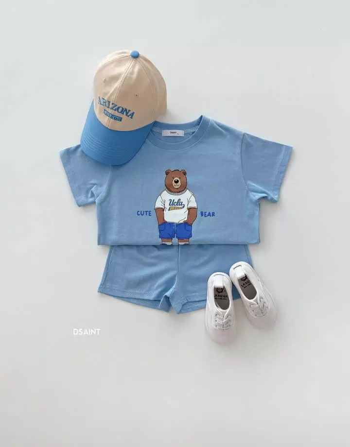 Dsaint - Korean Children Fashion - #minifashionista - Don't Worry Top Bottom Set - 11