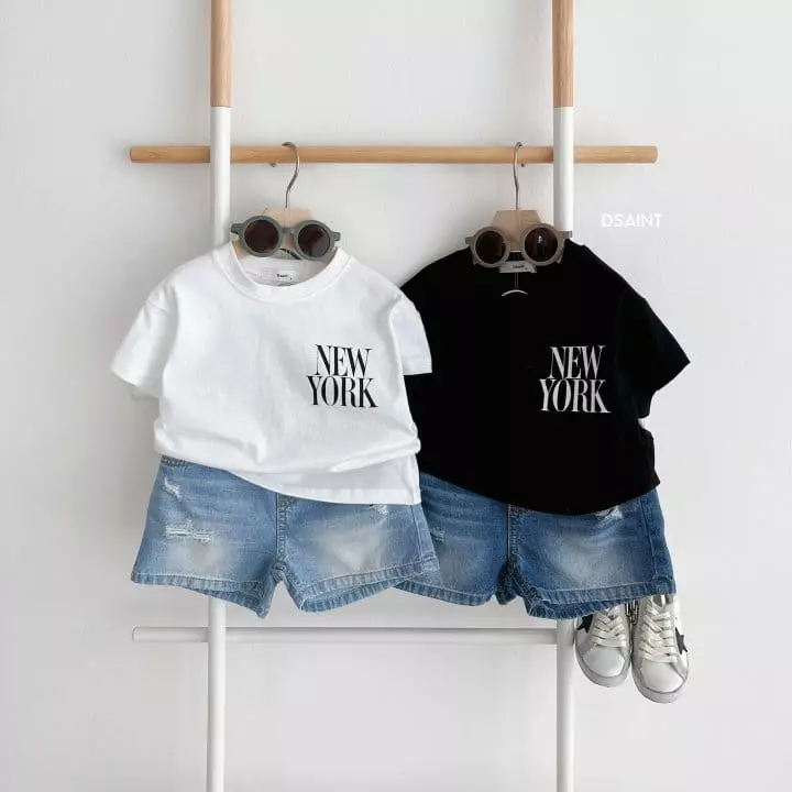 Dsaint - Korean Children Fashion - #minifashionista - New York Tee - 11