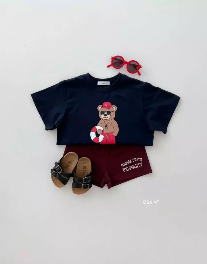 Dsaint - Korean Children Fashion - #prettylittlegirls - Whisle Bear Tee - 7