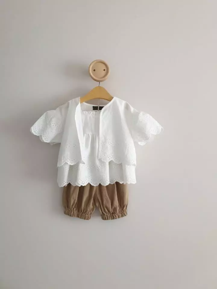 Eclair - Korean Children Fashion - #childrensboutique - Eyelet Borelo - 11