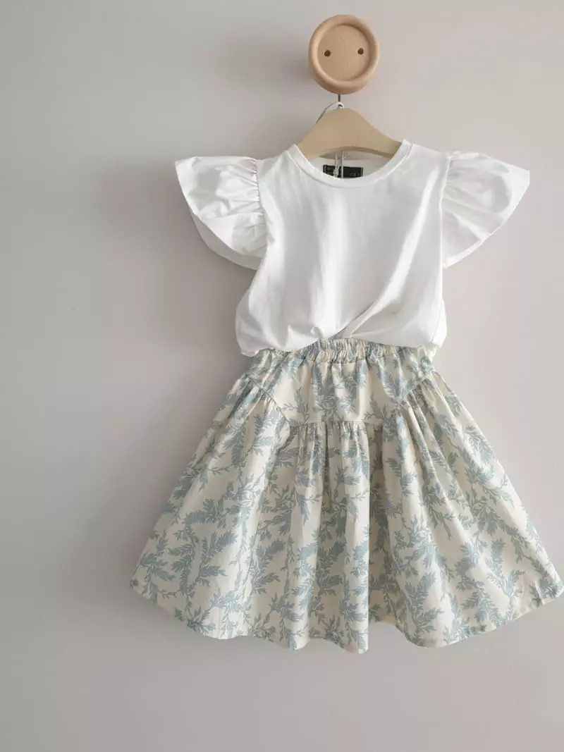Eclair - Korean Children Fashion - #minifashionista - Fran Top Bottom Set - 8