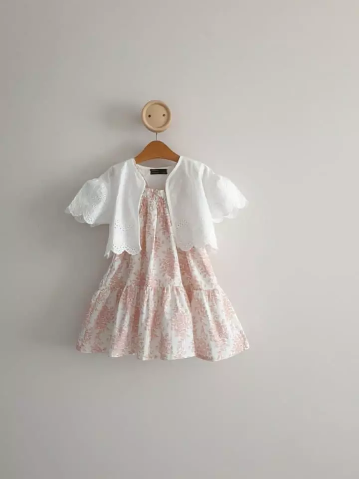 Eclair - Korean Children Fashion - #toddlerclothing - Eyelet Borelo - 8