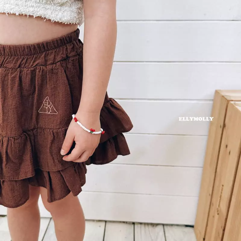 Ellymolly - Korean Children Fashion - #childofig - Elly Frill Skirt - 7