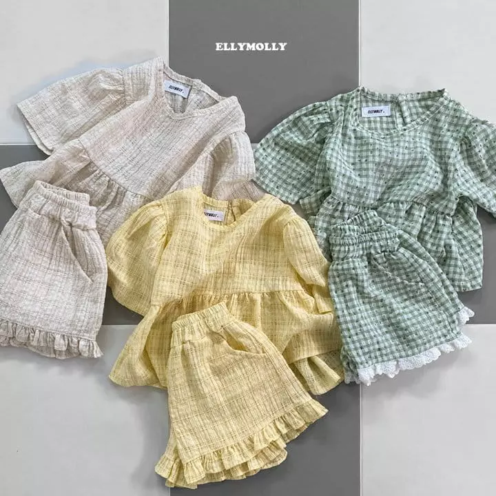 Ellymolly - Korean Children Fashion - #littlefashionista - Smoothie Blouse - 9