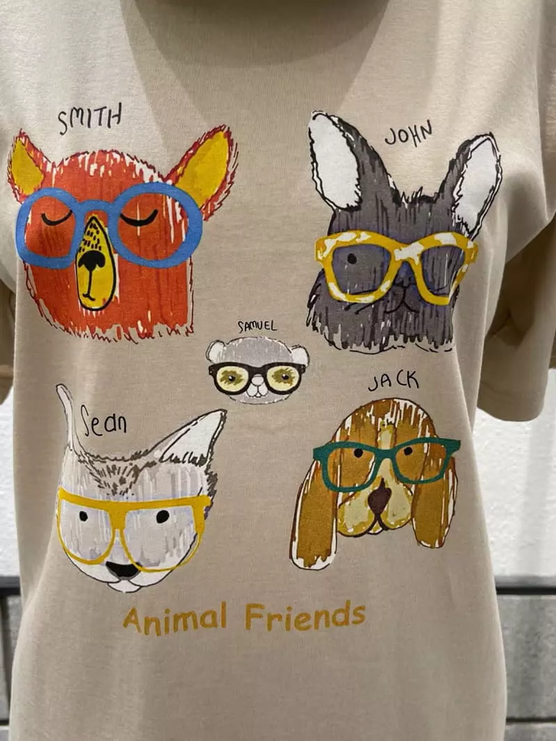Eve - Korean Women Fashion - #momslook - Friends Tee - 5