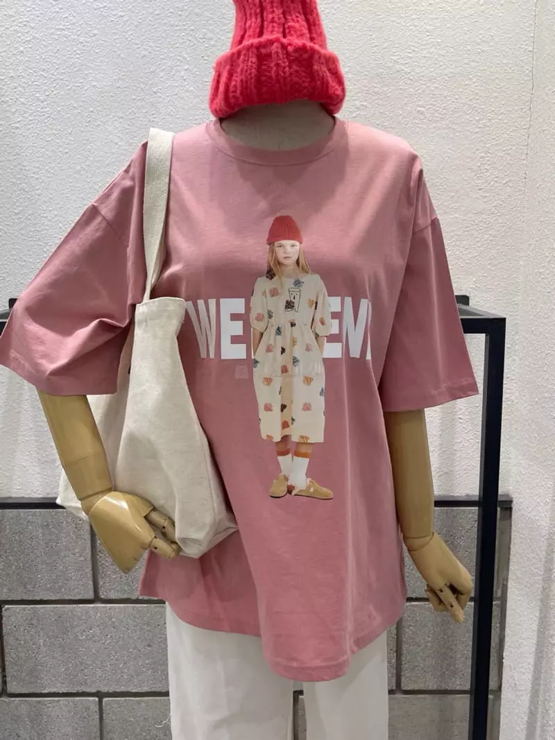 Eve - Korean Women Fashion - #momslook - Weekend Tee