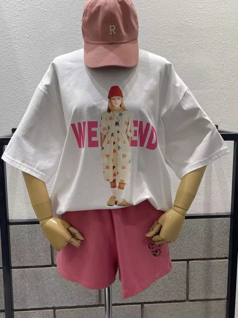 Eve - Korean Women Fashion - #momslook - Weekend Tee - 2