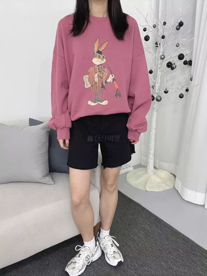 Eve - Korean Women Fashion - #pursuepretty - Sinsa Rabbit Tee - 5
