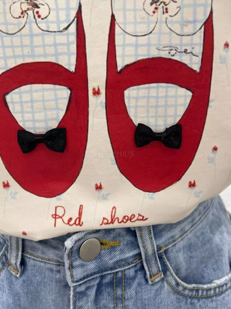 Eve - Korean Women Fashion - #vintagekidsstyle - Shoes Girl Tee - 4