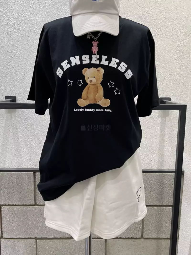 Eve - Korean Women Fashion - #pursuepretty - Séance Bear Tee - 2