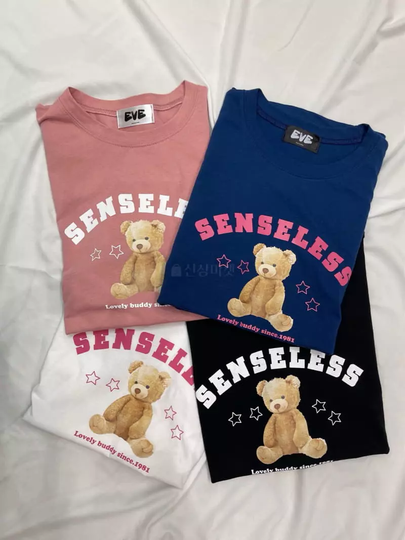 Eve - Korean Women Fashion - #shopsmall - Séance Bear Tee - 5