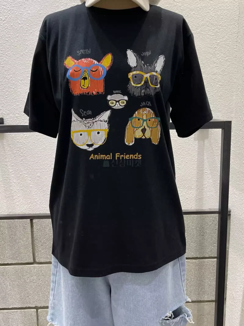Eve - Korean Women Fashion - #womensfashion - Friends Tee - 2