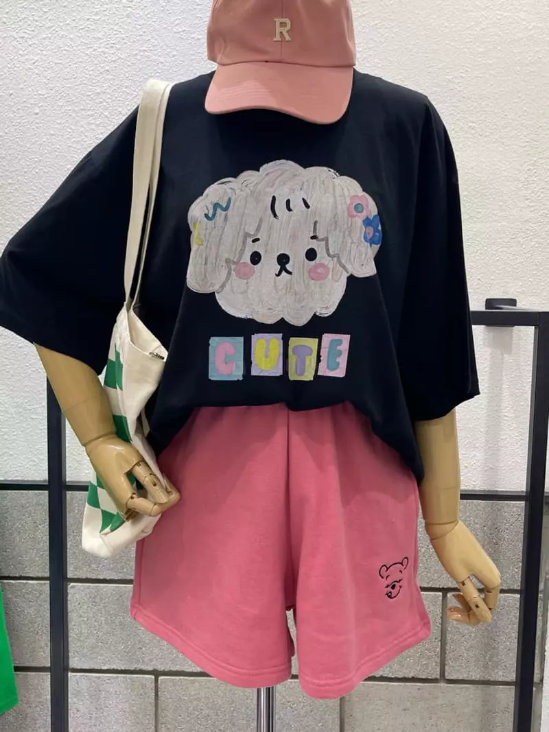 Eve - Korean Women Fashion - #womensfashion - Poodle Box Tee
