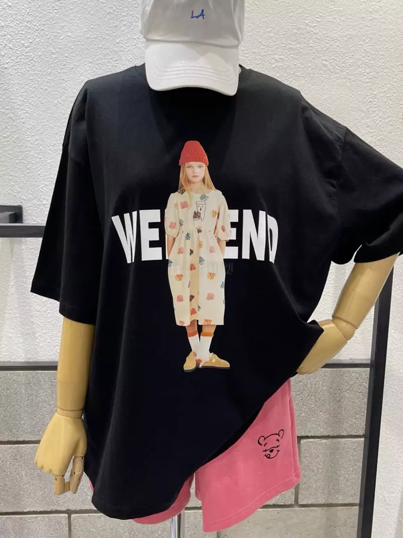 Eve - Korean Women Fashion - #womensfashion - Weekend Tee - 3