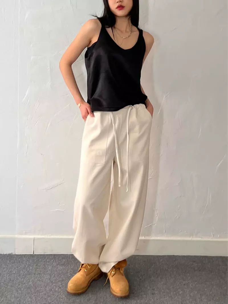 Flipar - Korean Women Fashion - #momslook - Pocket Pants - 2