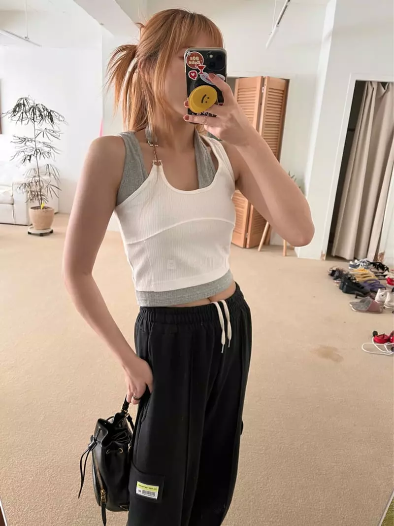 Flipar - Korean Women Fashion - #momslook - Color Sleeveless - 3