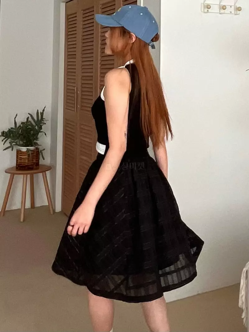 Flipar - Korean Women Fashion - #romanticstyle - Check Balloon Skirt - 3