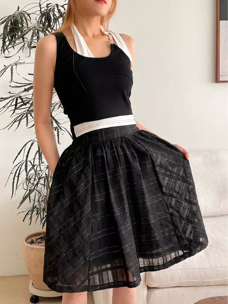 Flipar - Korean Women Fashion - #womensfashion - Color Sleeveless - 10