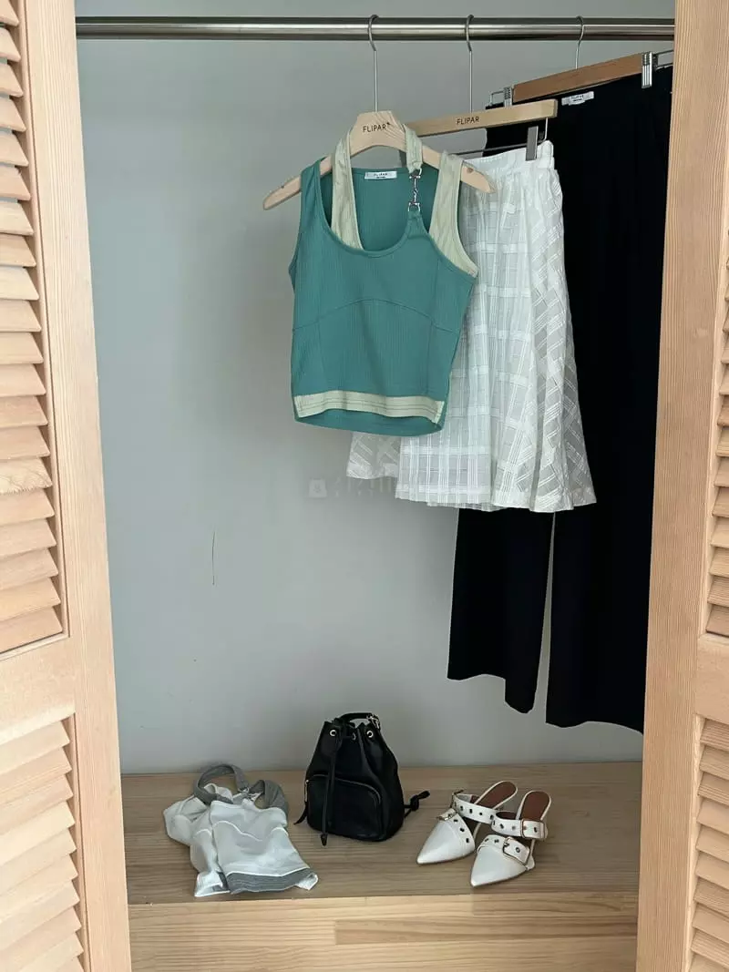 Flipar - Korean Women Fashion - #womensfashion - Color Sleeveless - 2