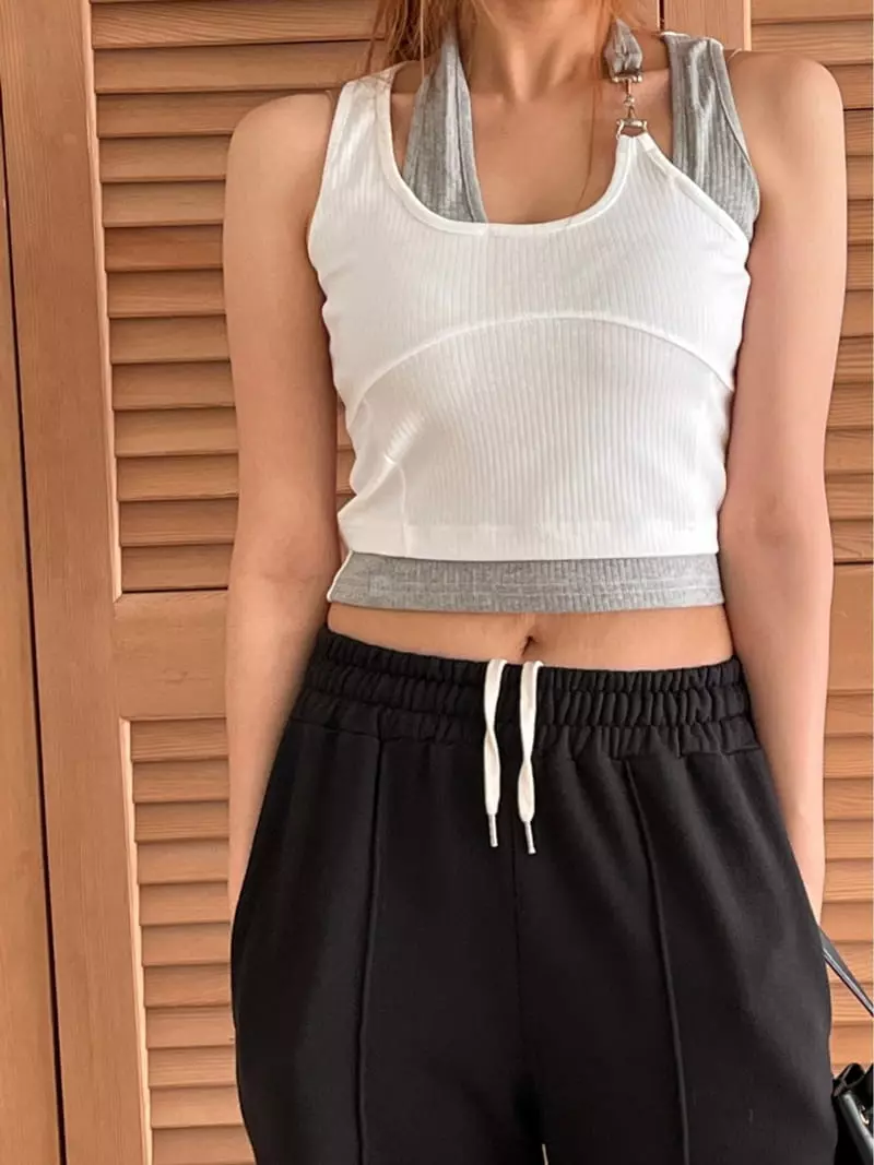 Flipar - Korean Women Fashion - #womensfashion - Color Sleeveless - 6