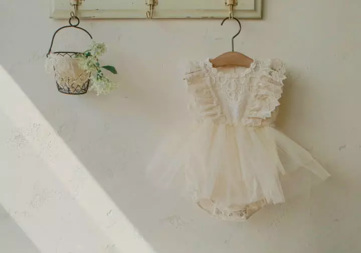 Flo - Korean Baby Fashion - #babygirlfashion - Bebe Bell One-piece Bodysuit - 5