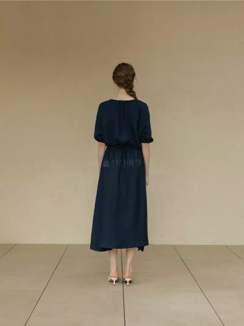 Floaty - Korean Women Fashion - #momslook - Linen Off Blouse - 8
