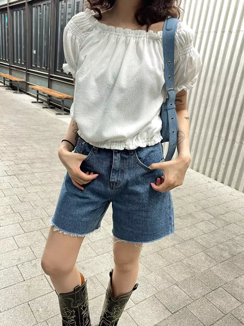 Fric - Korean Women Fashion - #momslook - Clay Blouse - 3