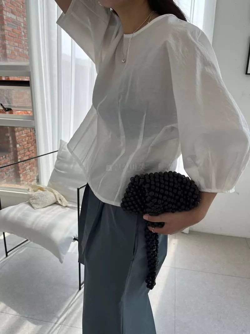 Fric - Korean Women Fashion - #momslook - Simon Blouse - 2