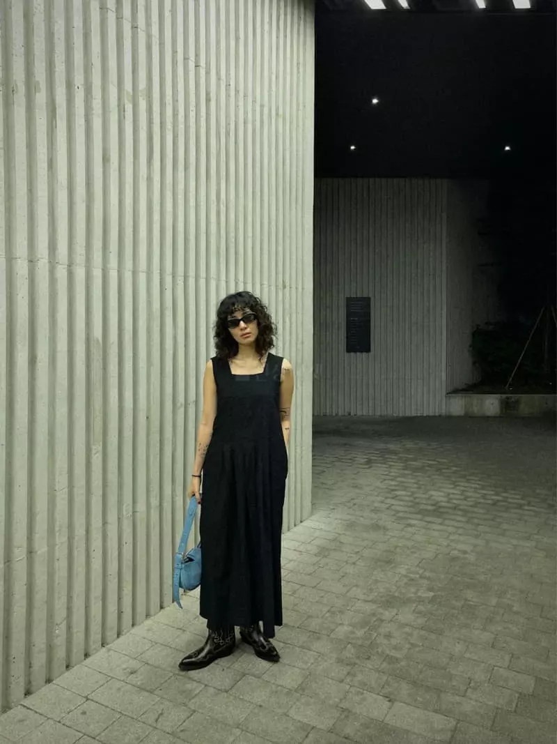 Fric - Korean Women Fashion - #momslook - Square One-piece - 5