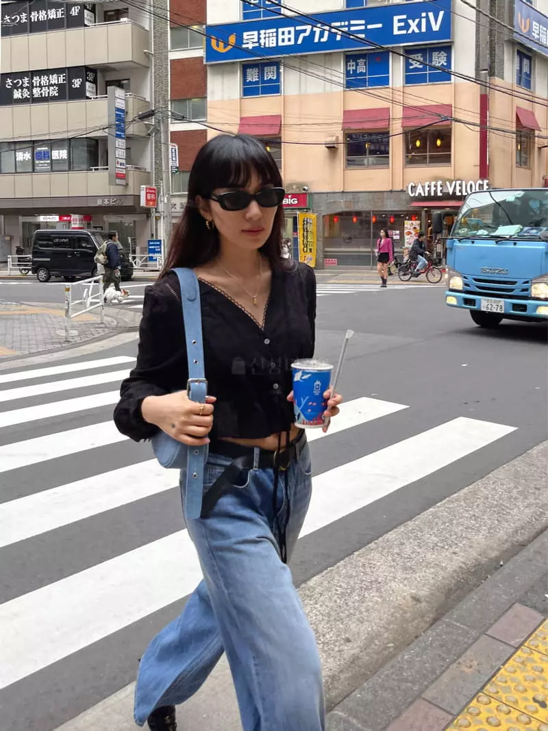 Fric - Korean Women Fashion - #restrostyle - Daisy Blouse - 5