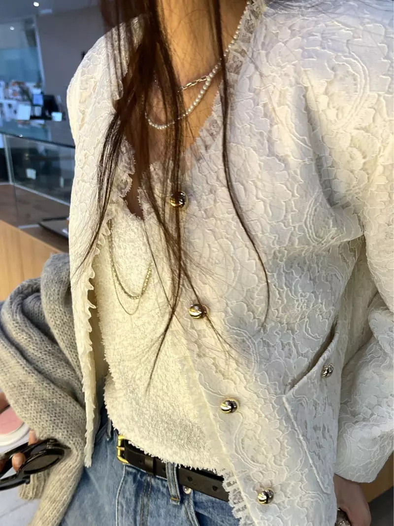 Fric - Korean Women Fashion - #romanticstyle - Majel Jacket - 8